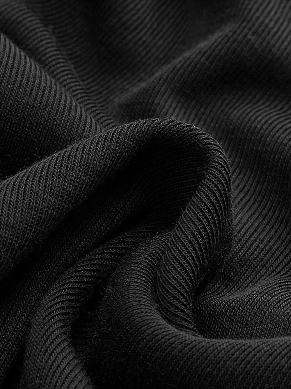 Commense 2 in 1 Contrast Collar and Cuff Skirt - Picture 6 of 7